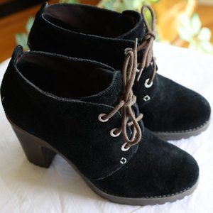 Sperry Top-Sider Princeton Suede Bootie 7M Black